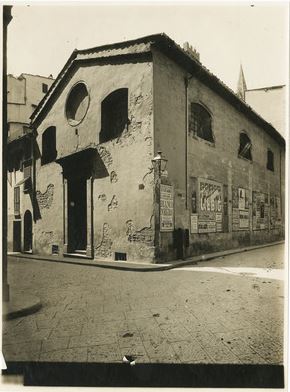 Chiesa di San Procolo in una foto del 1913